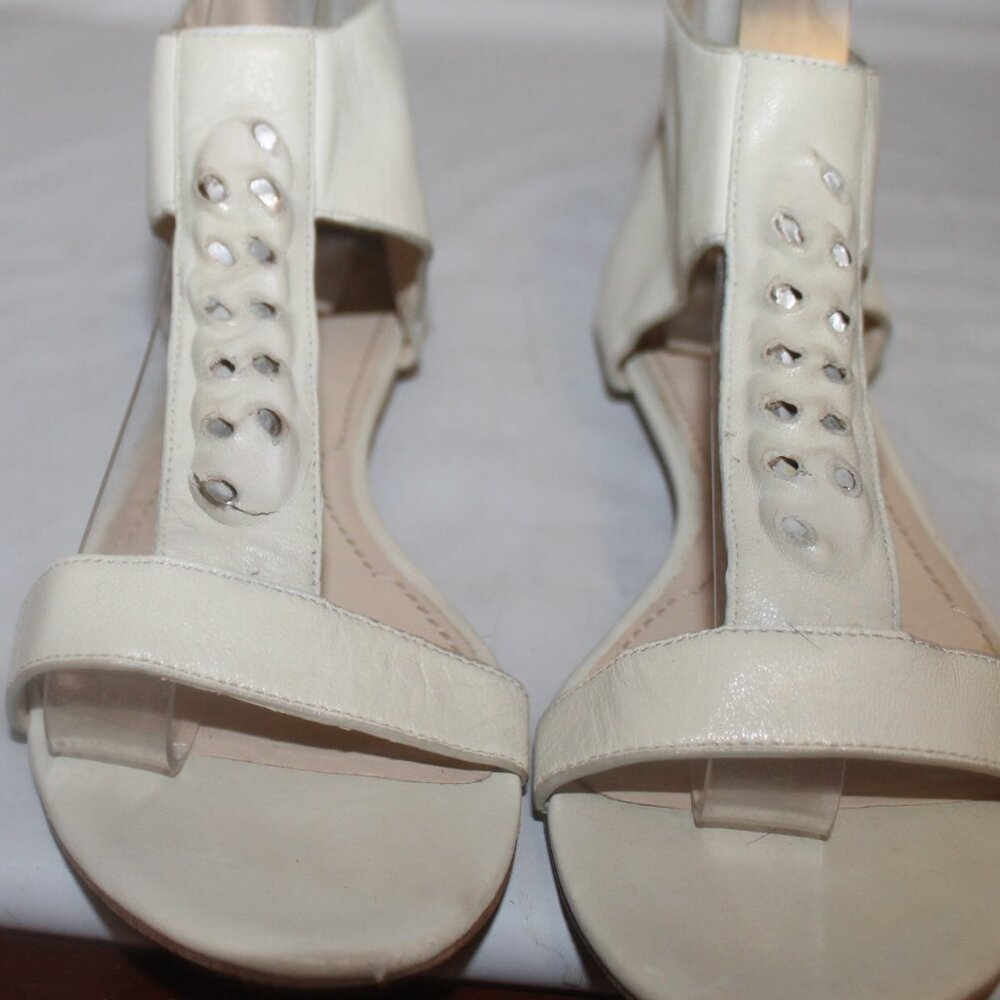 Authentic Givenchy Leather Crystal Rhinestone Gladiator Style Sandals Sh… - Picture 3 of 8